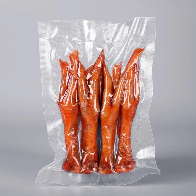 Doorzichtige voedingsmiddelen Vacuum Sealer Bags Nylon Heat Sealer Verpakking Tot 10 kleuren