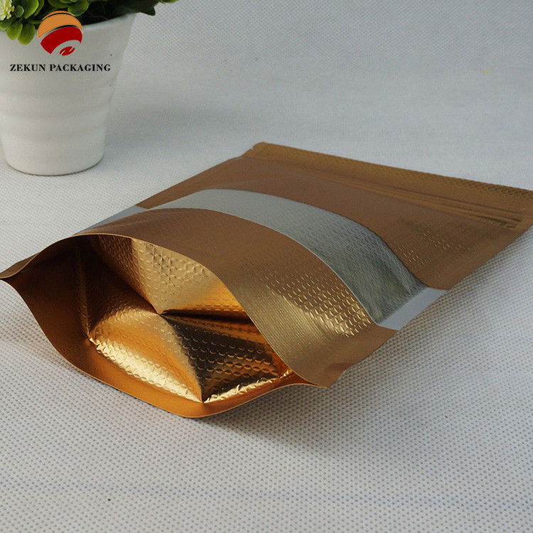 PANTONE Kleur hervergrendelbare Stand Up Pouch Custom Design verscheurbaarheid