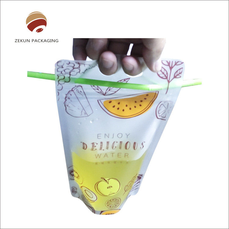 Multicolor PE Flexible Packaging Stand Up Pouch Gepersonaliseerd Logo