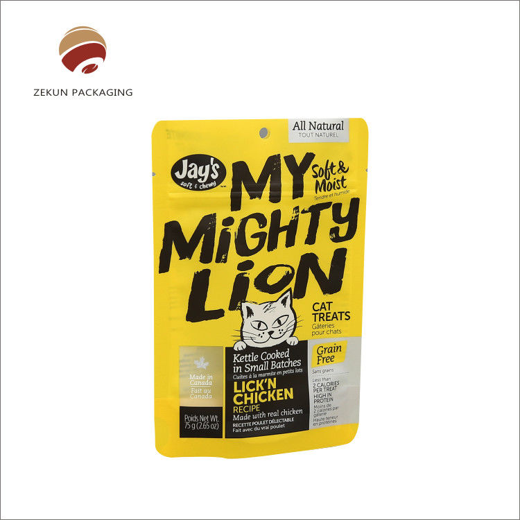 Custom Logo Printed Food Holographic Stand Up Pouches met Zipper Heat Seal PET VMPET PE