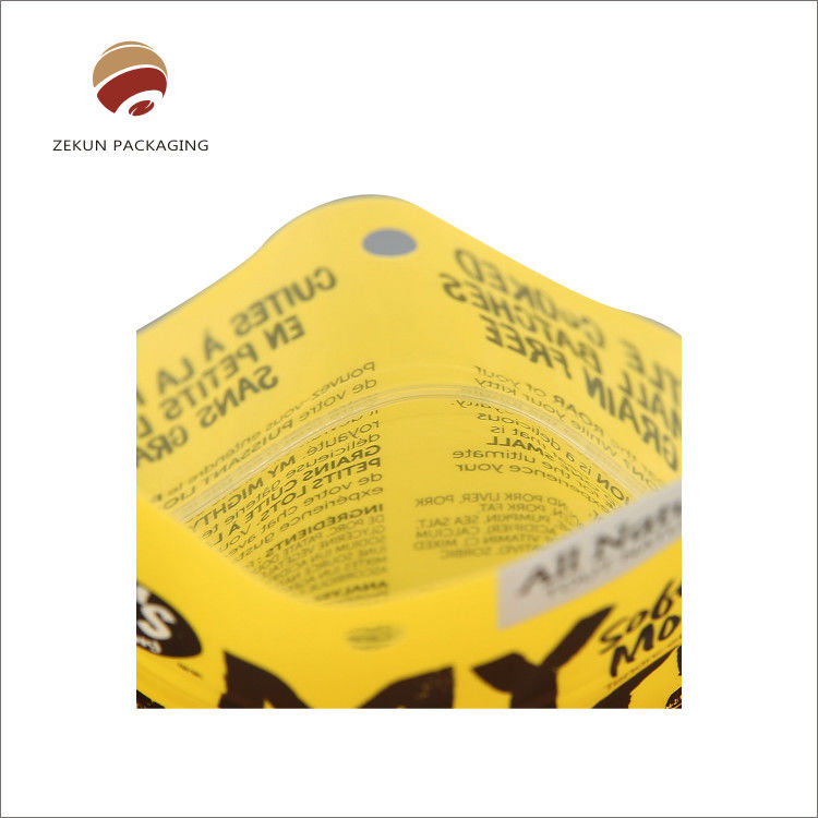 Custom Logo Printed Food Holographic Stand Up Pouches met Zipper Heat Seal PET VMPET PE