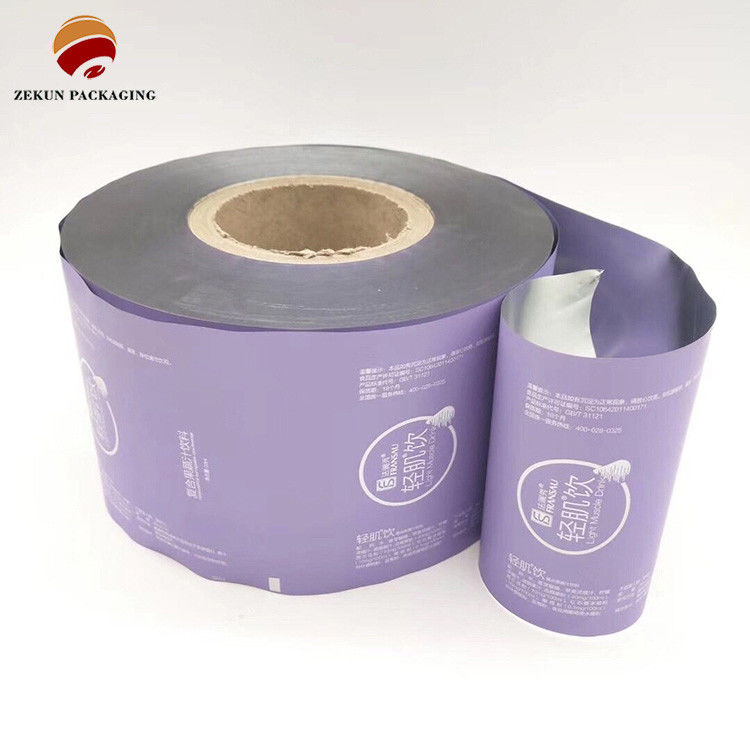 Gepersonaliseerde CMYK/PANTON Flexible Packaging Roll Film met Zip Lock Design voor 250g capaciteit die vocht biedt