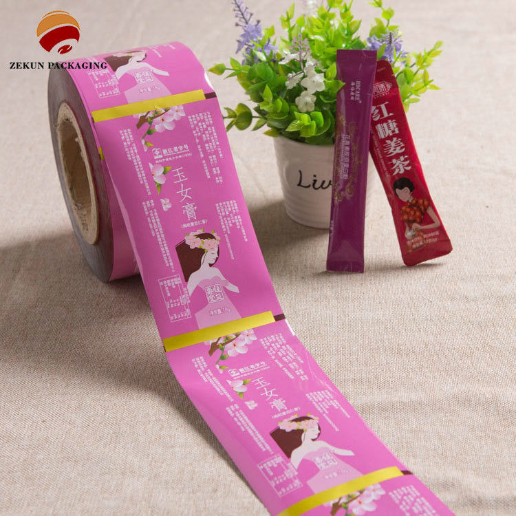 Gravure print Food/Detergent Packaging Roll Film 12 kleuren BOPP/PET/PA