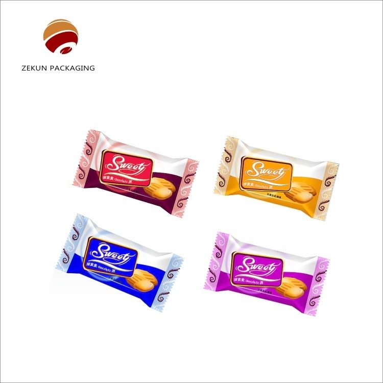 Op maat gemaakte mat afwerking snack verpakking zak gravure print vochtdicht oppervlak CMYK kleuren