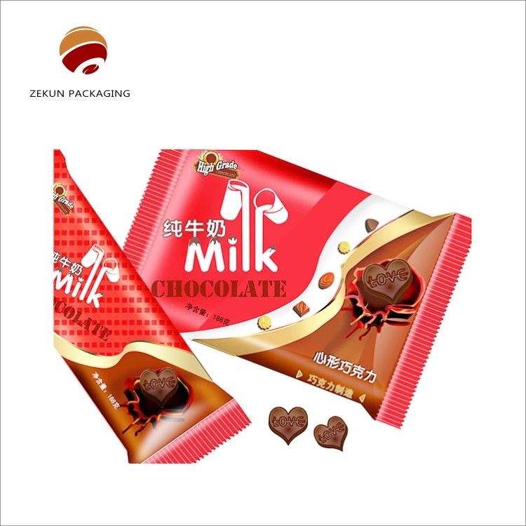Op maat gemaakte mat afwerking snack verpakking zak gravure print vochtdicht oppervlak CMYK kleuren
