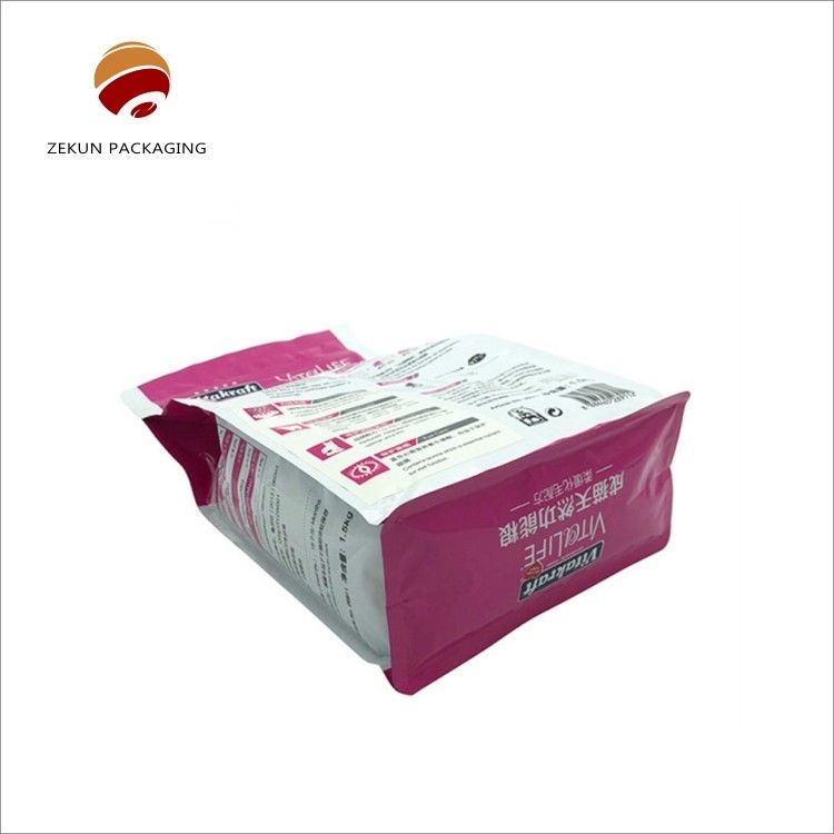 Gravure Print Customized Pet Food Bag CMYK/PANTON Kleuren Mat of glanzend afwerking