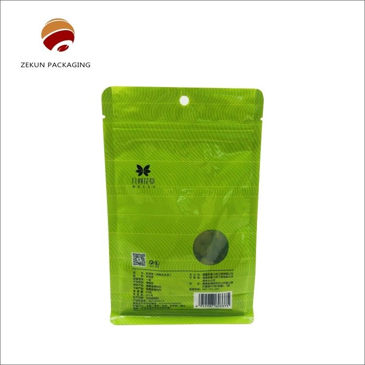 Custom Tea Packaging Bag met Zipper Top CMYK/PANTON Design Vochtbestendige 30-200g-5kgs