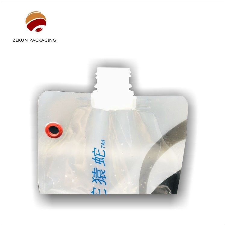 Gepersonaliseerde Multi Color Verticale gelamineerde zak spout Met Stand Up Zip Lock