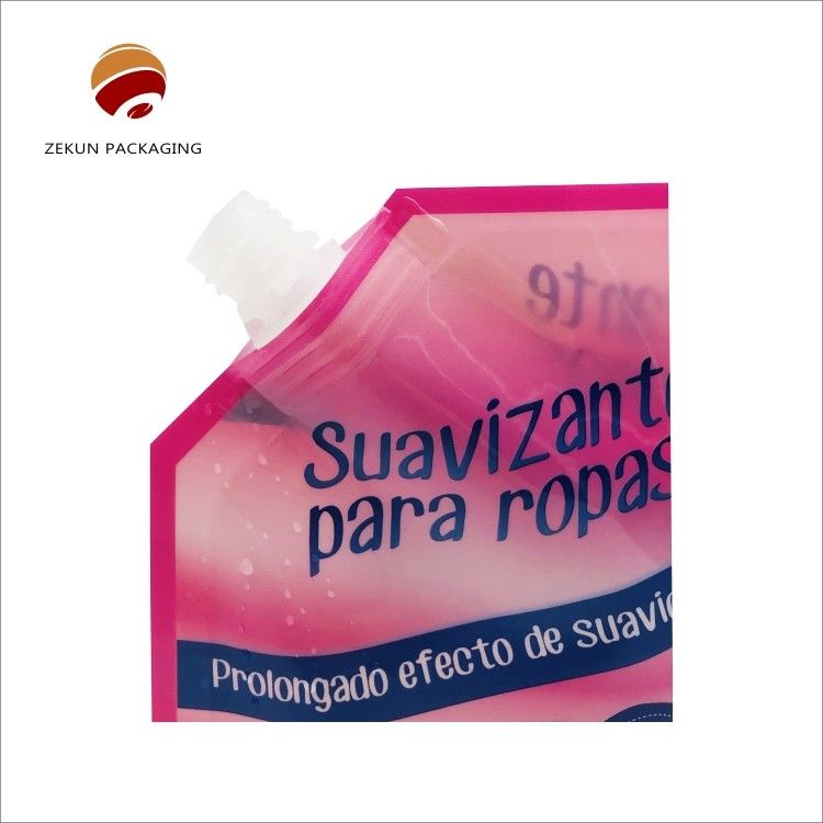 Tot 10 kleurenprinting vloeibare spuitzakken met aangepast logo PET/OPP/PVC/AL