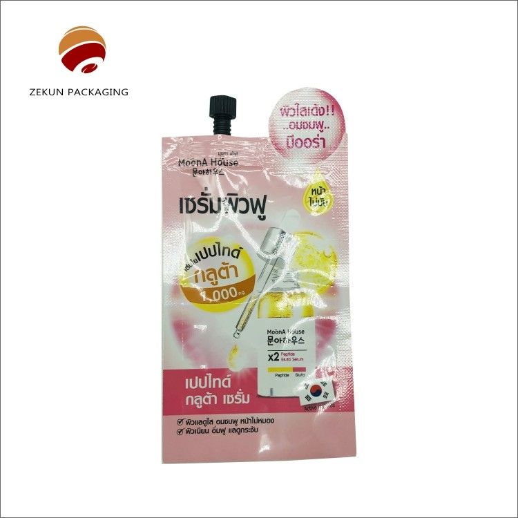 Persoonlijke bestelling aanvaard Spout pouch voor drankvervoer per lucht / zee / express levering