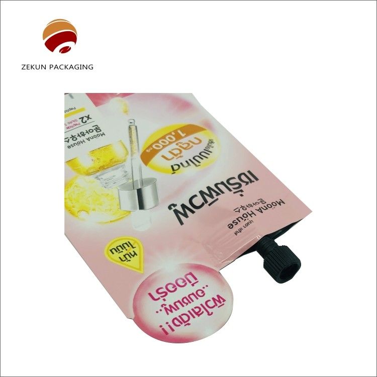 Persoonlijke bestelling aanvaard Spout pouch voor drankvervoer per lucht / zee / express levering