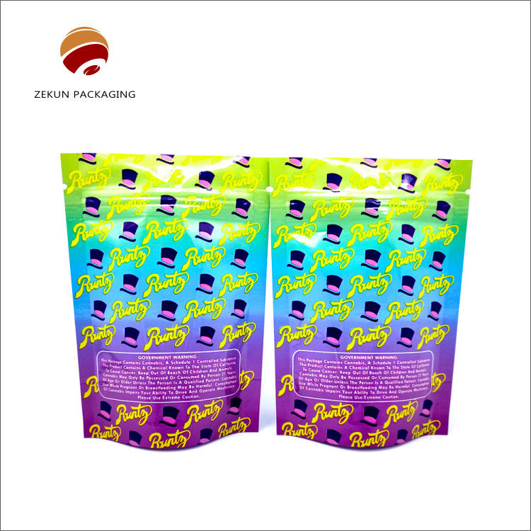 Krabbelweerstand Custom Flexible Packaging Bag CMYK/PANTON Kleur